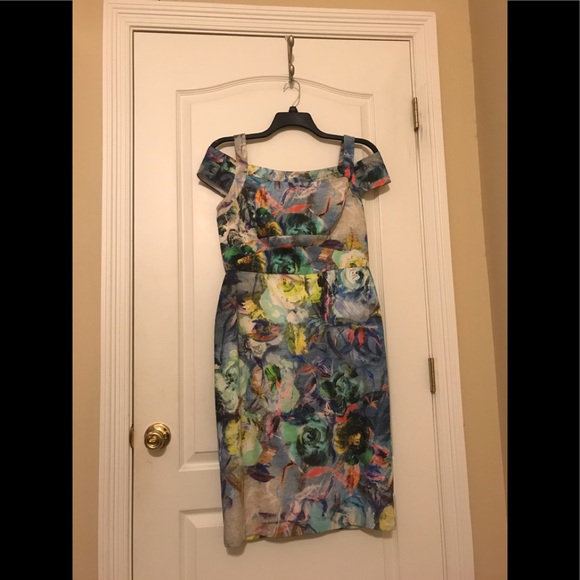 Nicole Miller Dresses & Skirts - Nicole Miller Vivid Oil Print Dress